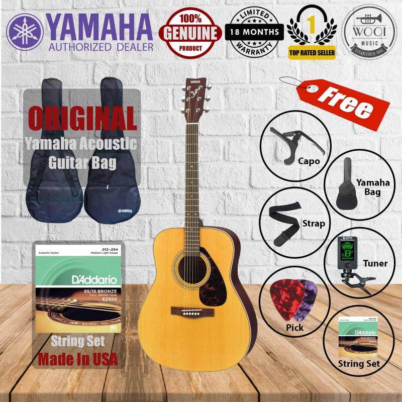 Yamaha F370 Acoustic Guitar 41(F-370) (FREE Yamaha bag, Tuner, Capo, Strap, Pick x 2, Daddario EZ strings) Malaysia