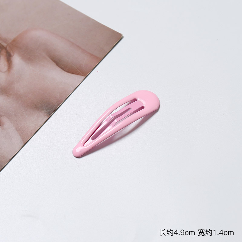 5cm Korean Candy Color BB Hair Clip Cute Girl Character Hairpin
