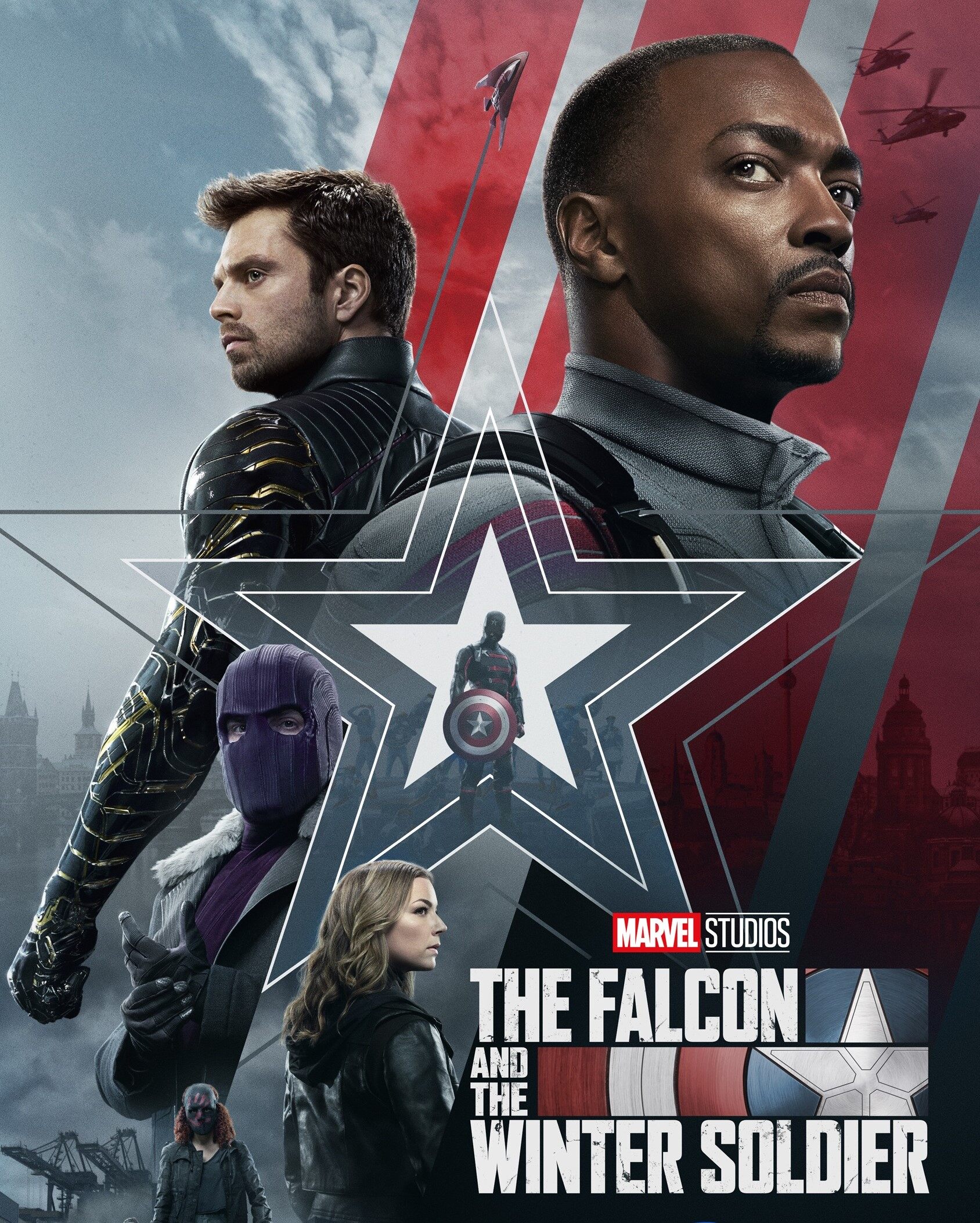 Bluray The Falcon And The Winter Soldier (2021) [Mini Series-6 Episodes]  (2Discs) Action Adventure Drama T 2D 21 **Audio Not Comptible With  Ps4/Ps5** | Lazada