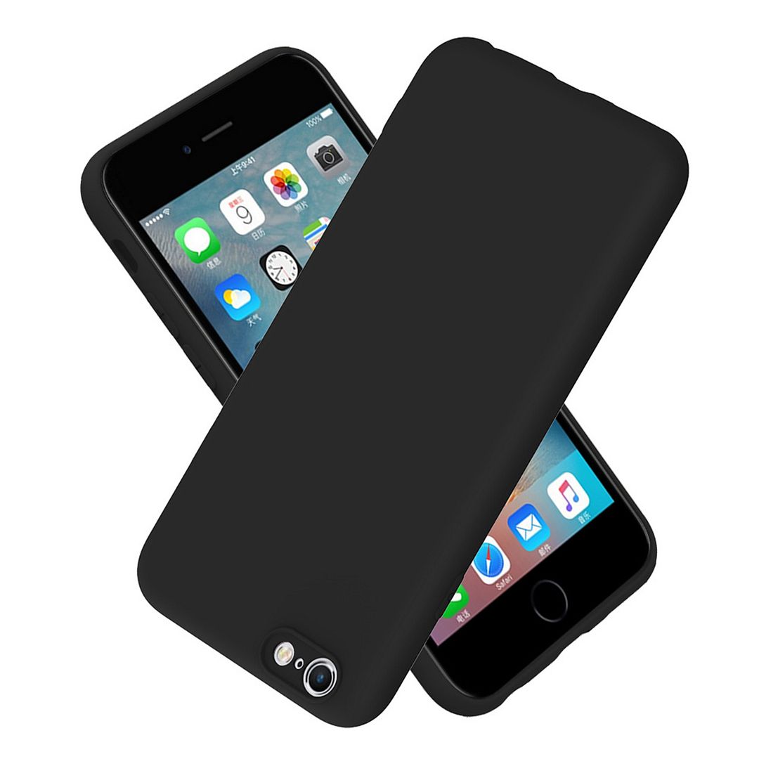 For Apple iphone 6 6S (4.7") CaseỐp lưng silicon mềm mới mềm Vỏ màu dễ thương Bộ đệm chống sốc Vỏ điện thoại Phone Casing