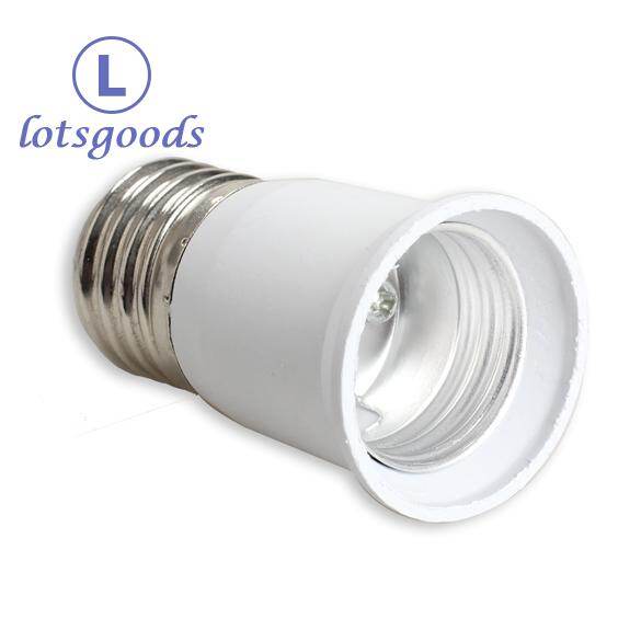 E27 to e27 extension base clf led light bulb lamp adapter socket converter