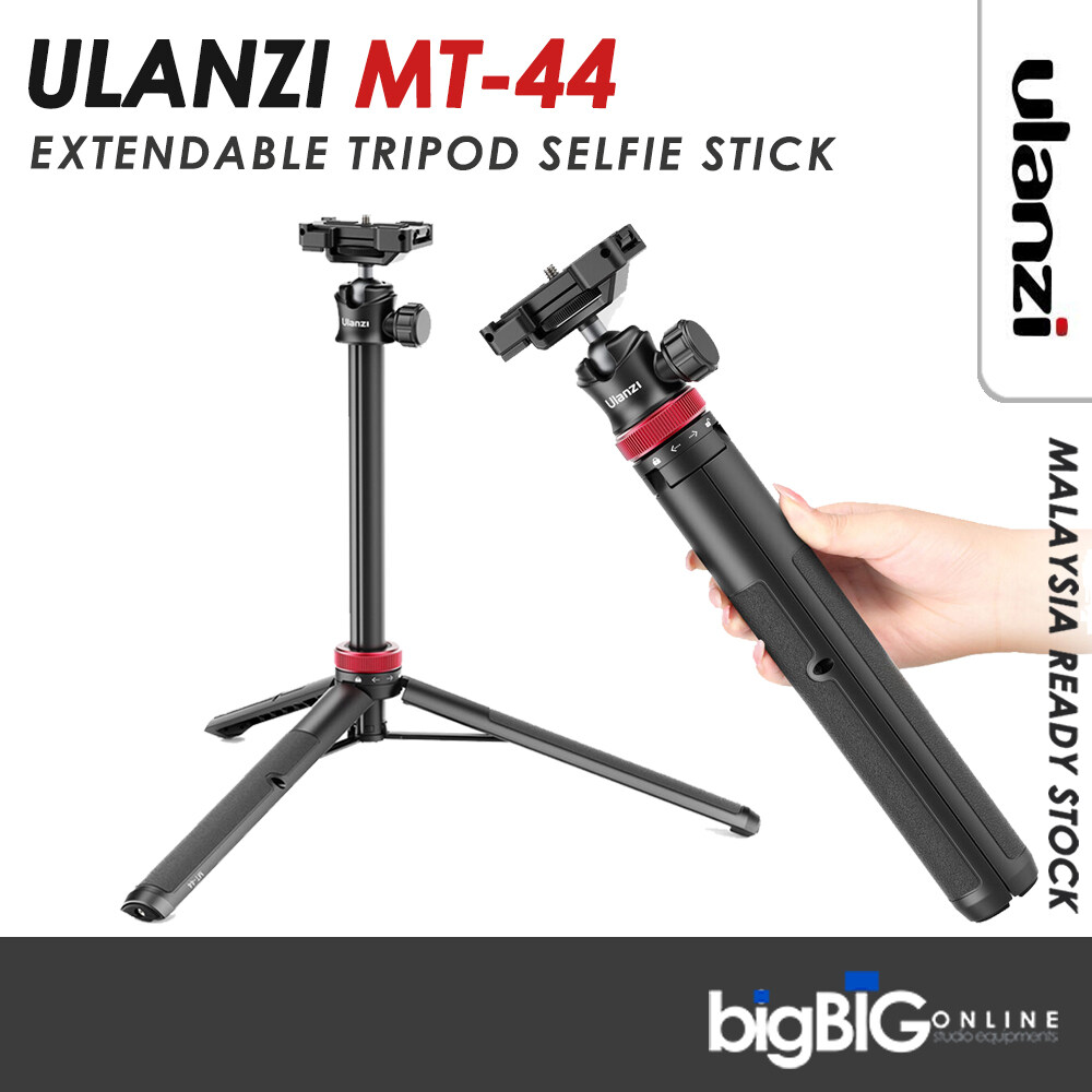 Ulanzi Mt 44 Extendable Tripod Selfie Stick For Vlog And Photo Shooting