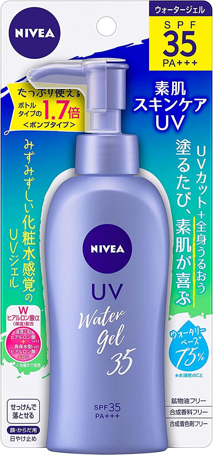 NIVEA SUN Protect Water Gel 140G (SPF50/PA + + +,SPF35/PA + + +)