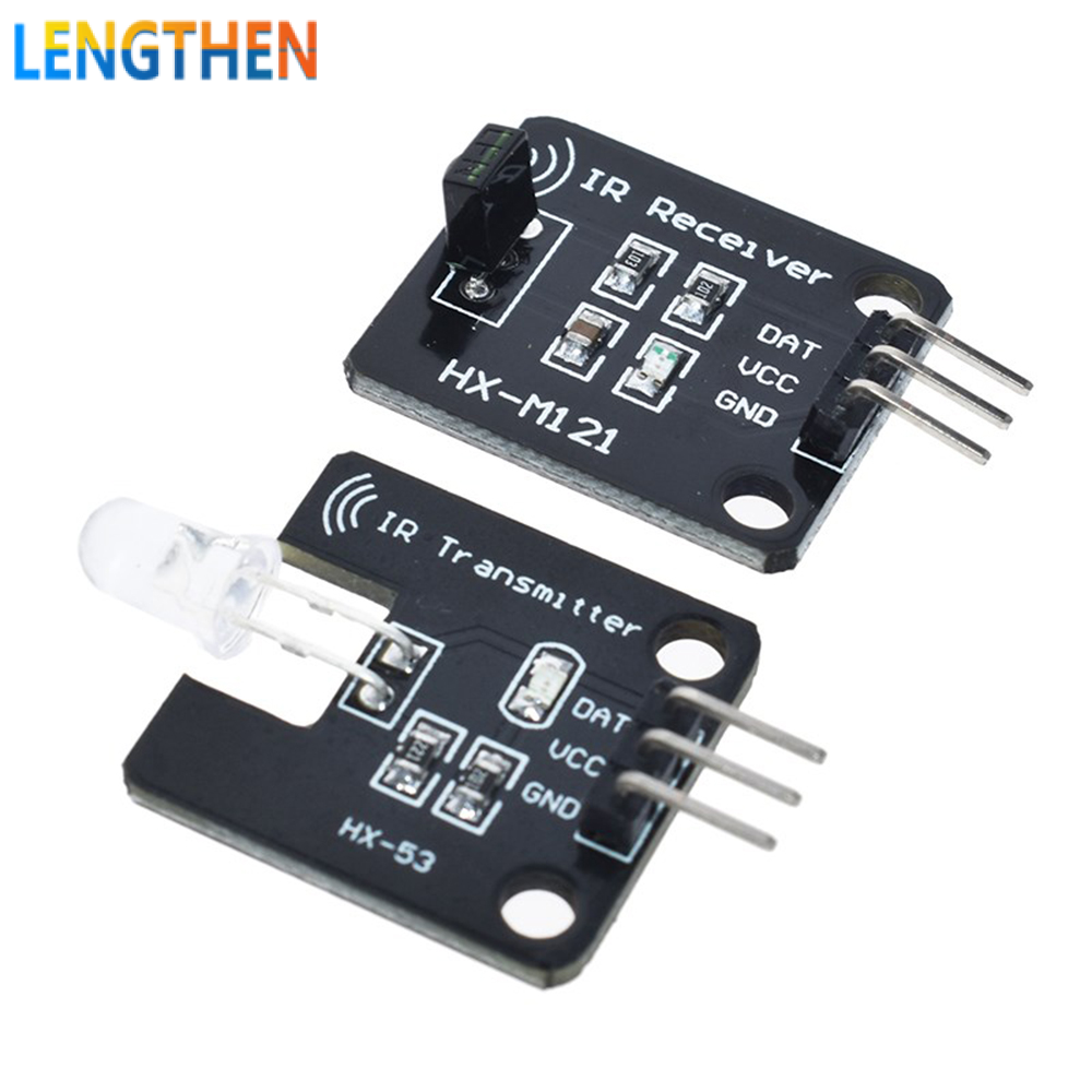 FocusAi  5A Electronic Building Block Digital 38kHz Infrared Receiving and Transmitting Sensor Module for Arduino Electronic Building Block