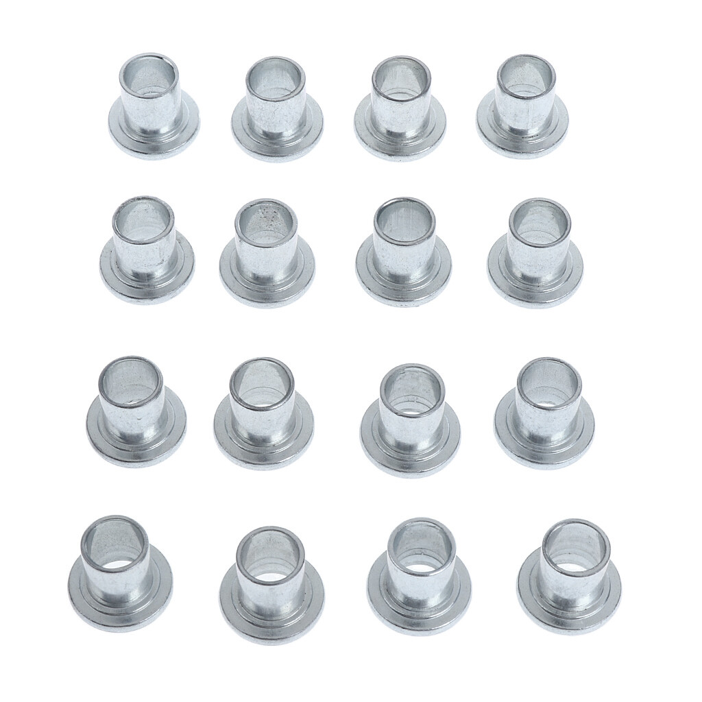Baosity 16pcs Iron Inline Roller Skate Wheels Bearing Spacers Corrosion Resistant