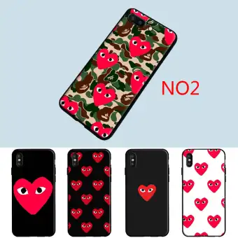 comme des garcons play phone case