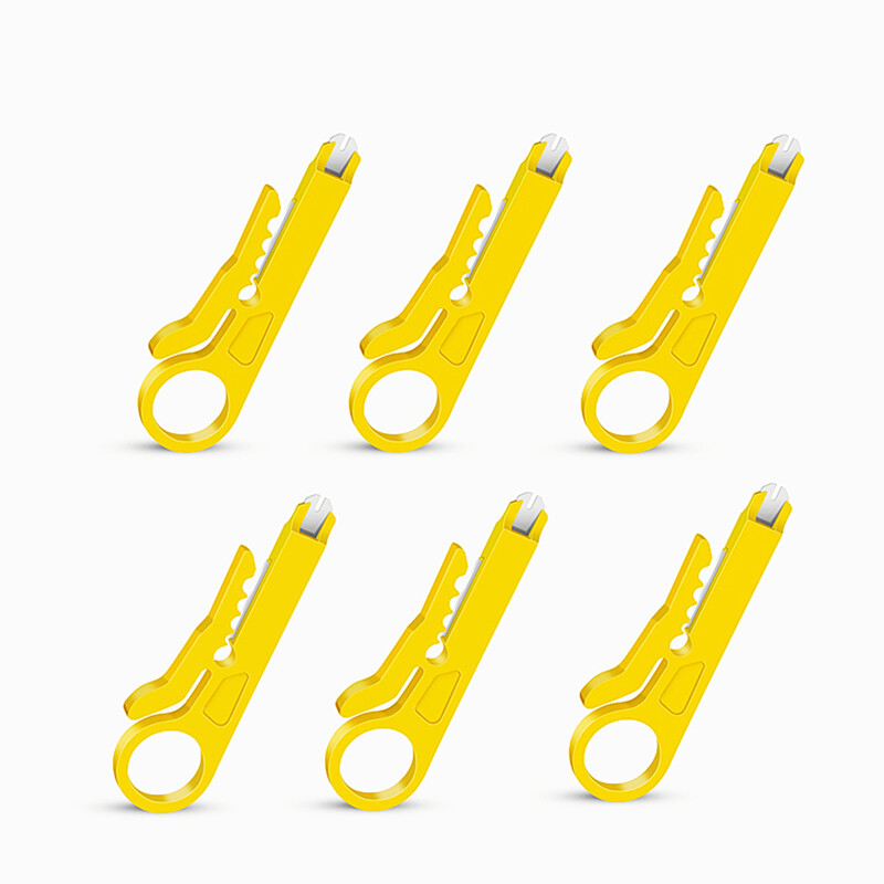Hanlu Mini Wire Stripper Crimper Plier Crimping Cable Punch Stripping Multi Tool