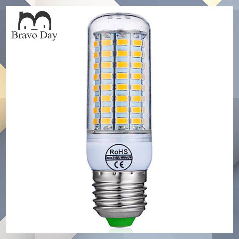 Bóng Đèn Ngô E27 72LED 5W 110-220V SMD 5730 Đèn Chùm Nến Đèn Dẫn Đèn