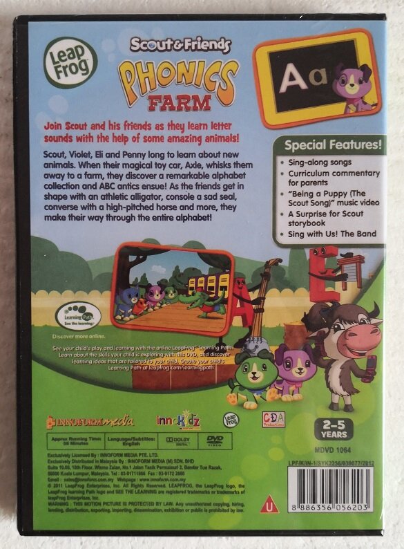 LeapFrog [Reading Skills] Scout Friends Phonics Farm DVD