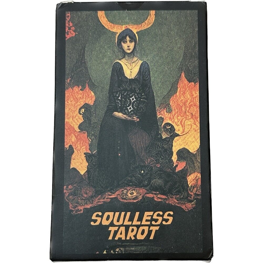 78 Pcs Soulless Tarot Dark Intuition Cards 12*7cm