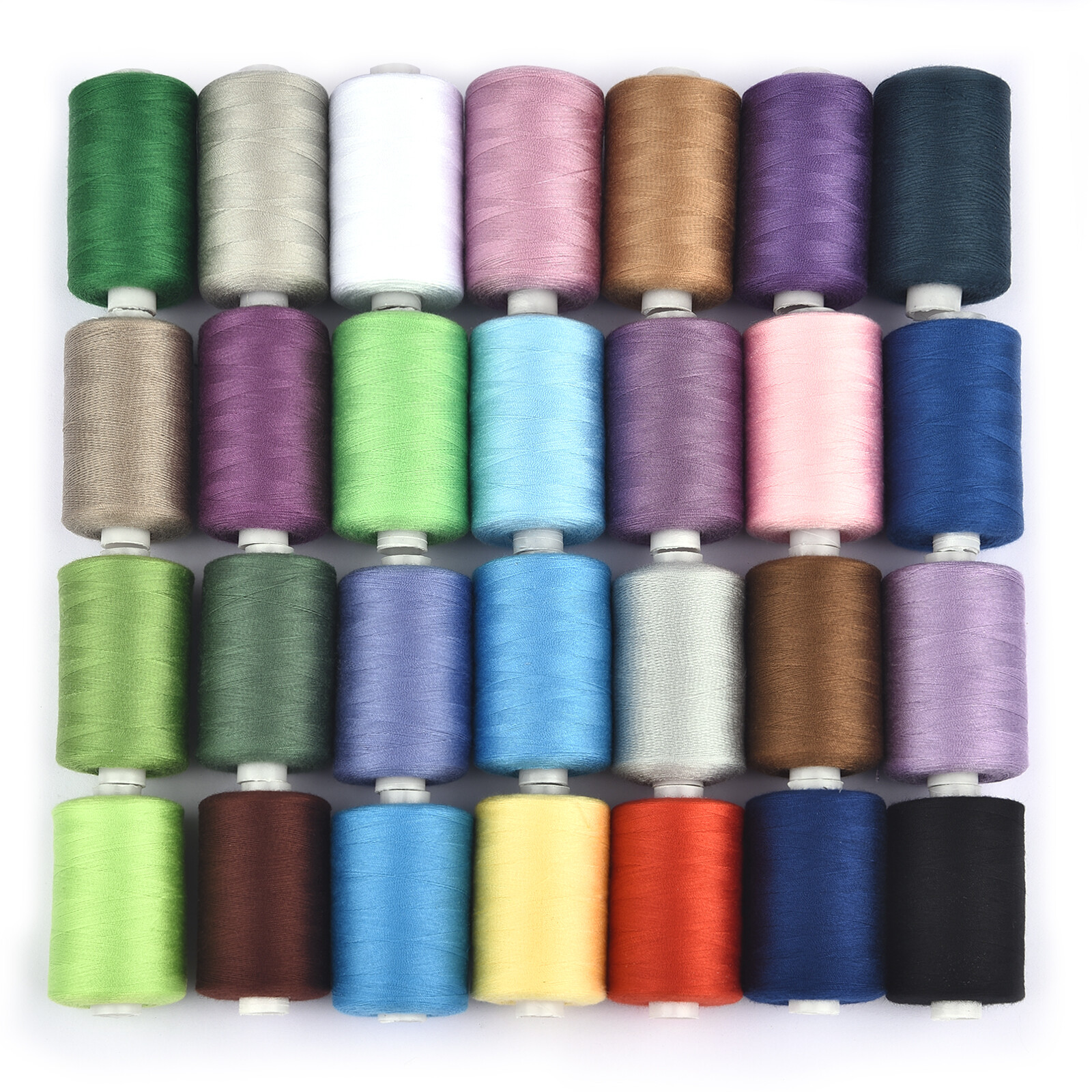 1000m 402 chỉ khâu sợi polyester bộ mạnh mẽ và bền chỉ khâu S cho máy cầm tay