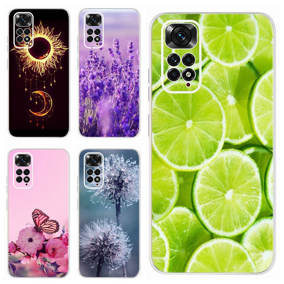 For xiaomi redmi note 11 case redmi note 11s soft silicone tpu redmi note 11 11s stylish phone cover casing 6.43''