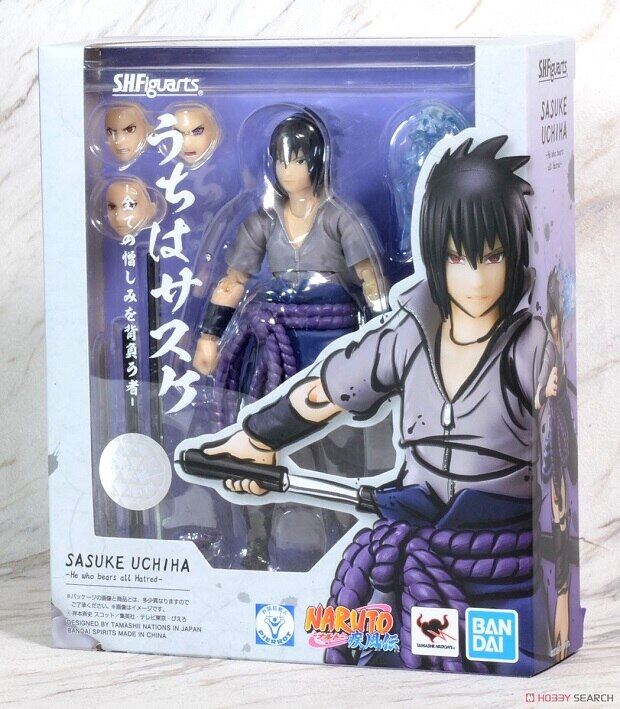 Bandai Shfiguarts 2.0 Naruto: Shippuden Kakashi Hatake No 1 Naruto Sasuke Sakura Uchiha Madara SHF Anime Figure Action Model Toy