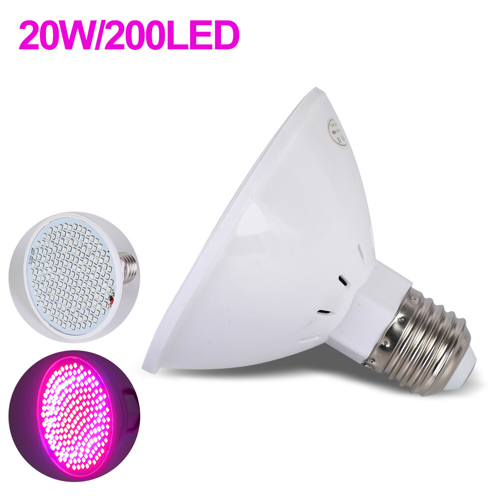 【HOT】Full Spectrum Grow Light E27พืชไฮโดรโปนิกแสงLEDสำหรับปลูกพืชPlant