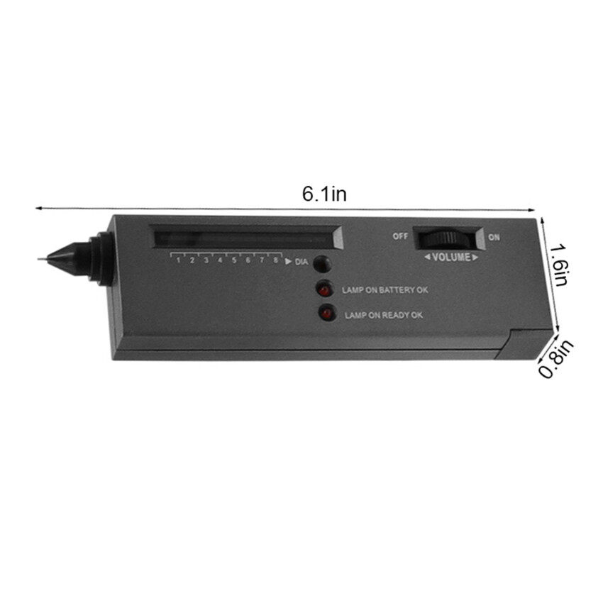 SEAAN Bộ Chọn Thử Kim Cương Chính Xác Kỹ Thuật Số Đá Quý Detector, Đồ Trang Sức Công Cụ Kiểm Tra