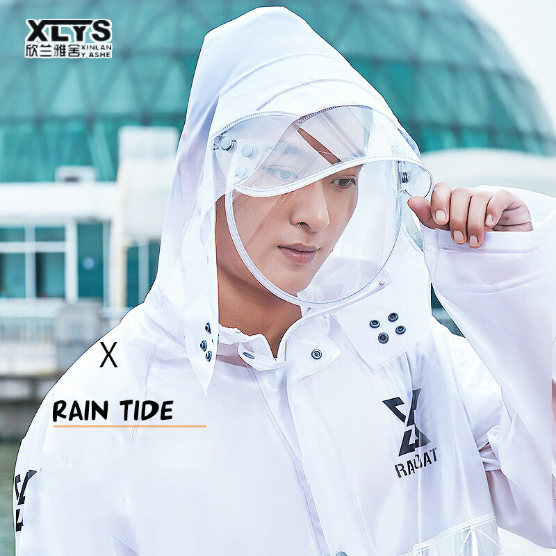 Raincoat Rainstorm Proof Breathable Not Easily Damaged Stylish Split Raincoat
