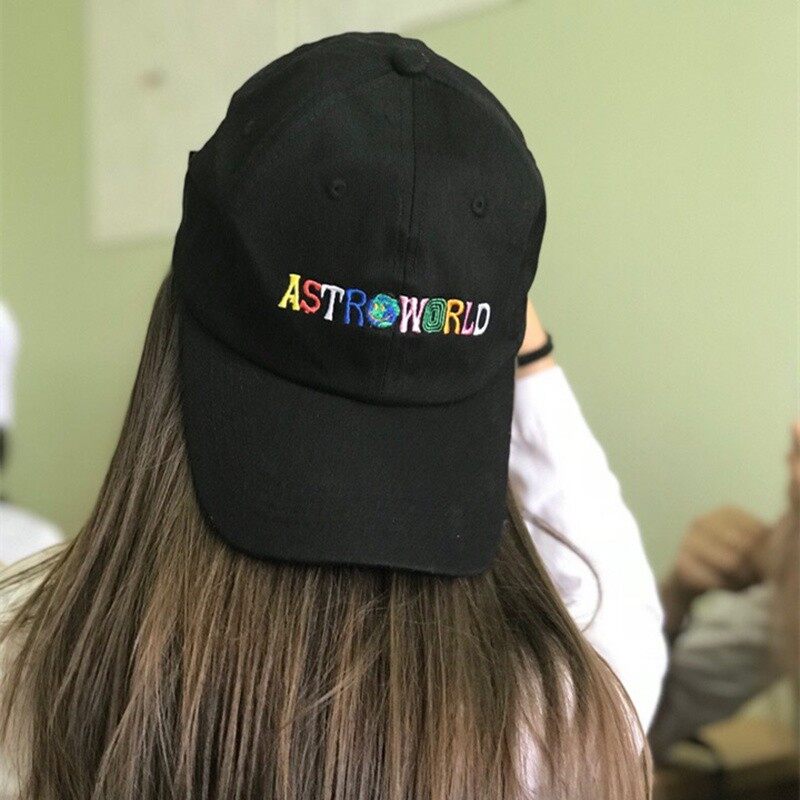 100 Cotton ASTROWORLD Baseball Caps Travis Scott Unisex