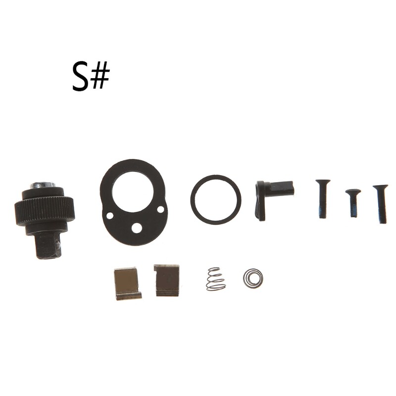 1/4'' 3/8'' 1/2'' 72 teeth ratchet socket wrench repair accessory spare part kit