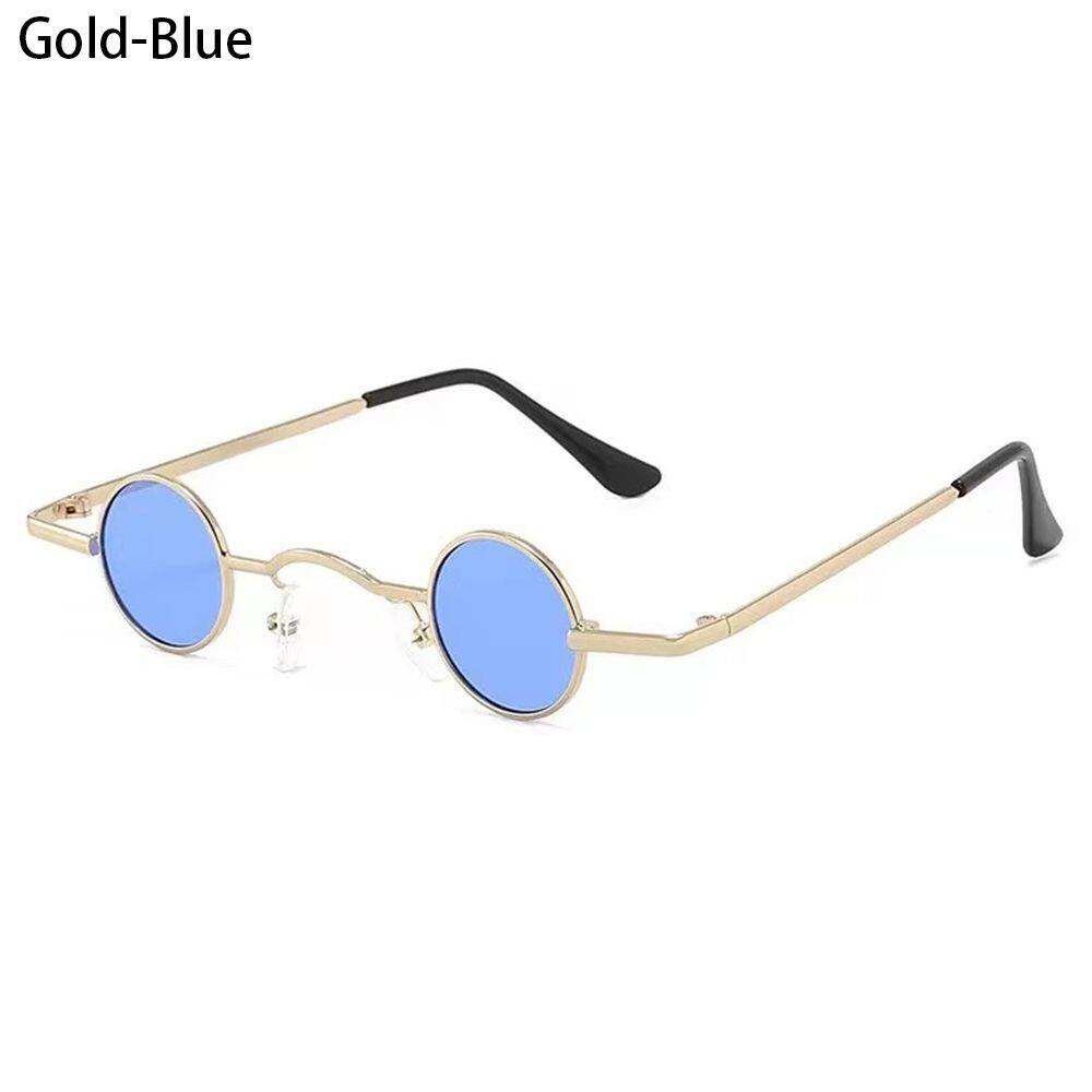 tiny blue sunglasses