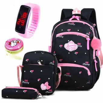 barbie school bag set