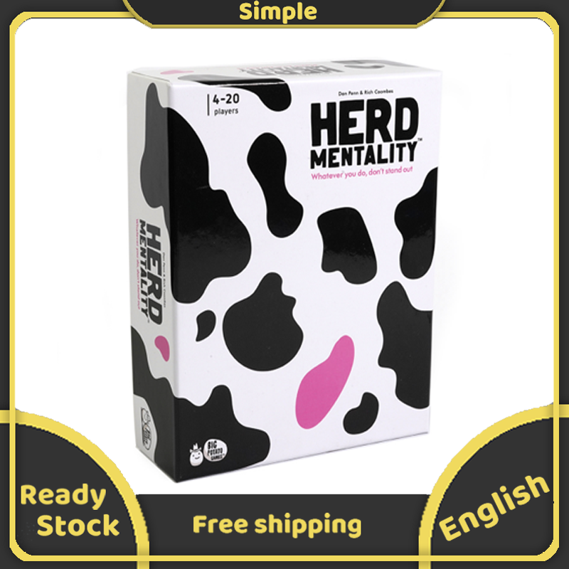 Herd Mentality Board Game Kid Strategy Fun Family Game