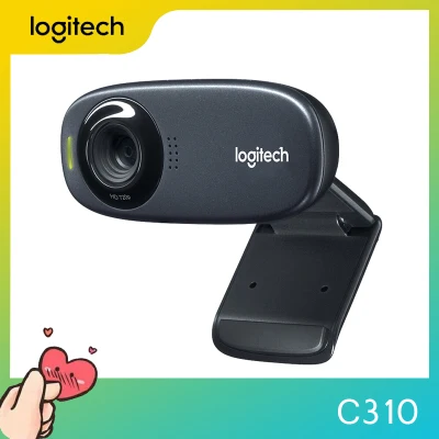 Logitech C310 HD Webcam for Gaming, Webcast, Built-in Microphone, HD 720P, with 5MP Photos, Auto Focus