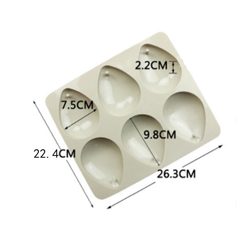 Pzcf 6 Cavities DIY Square Silicone Soap Molds Cake Pan Handmade Baking Mold Resin Mould for Ice Making Pdding Muffin Loaf Brownie