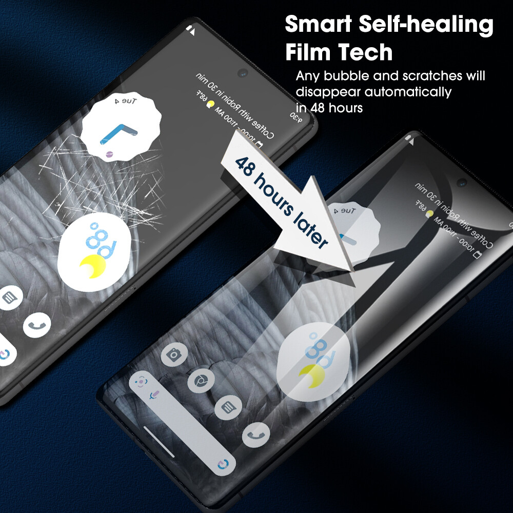 HD Hydrogel Film For Google Pixel 7A Screen Protector Camera Protection Google Pixel 7A Soft Glass