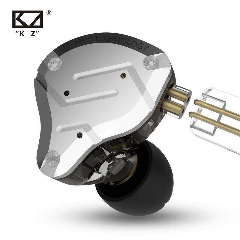 KZ ZS10 PRO 4BA 1DD Lai HIFI Kim Loại Tai Nghe In-Tai Tai Nghe Tai Nghe Thể Thao Tiếng Ồn Noise Cancelling AS10 AS16 ZST ZSN ES4 T2 ZSX C12 ZAX ASX CA16 C10 PRO