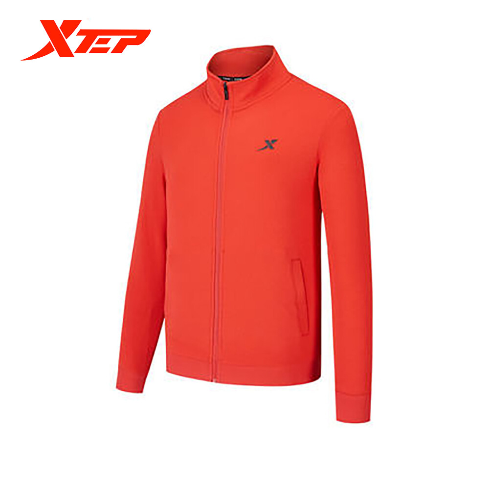 Xtep men's knitted jacket new casual and comfortable sports jacket knitted jacket 880329060047