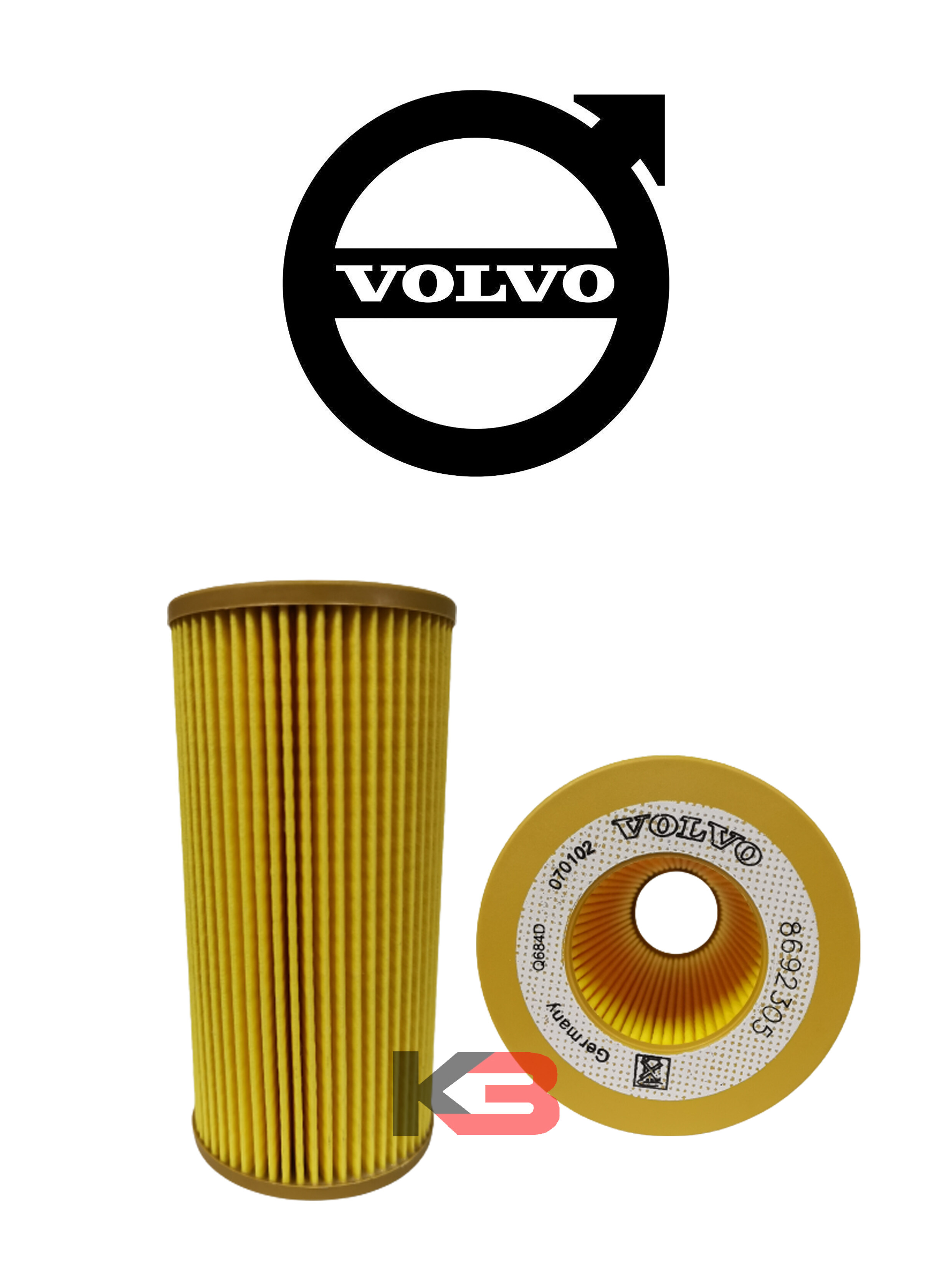 VOLVO C30 , C70 , S40 , S60 , S80 , V40 , V50 , V60 , V70 , XC60 , XC70 , XC90 OIL FILTER