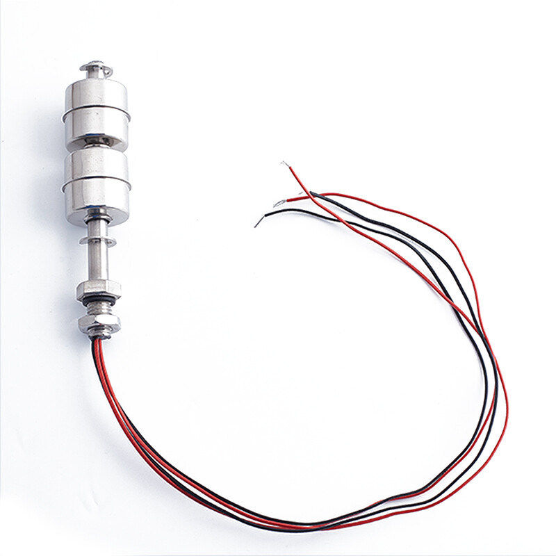 HITN Stainless Steel Double Ball Float Switch Tank Liquid Water Level Flow Sensor