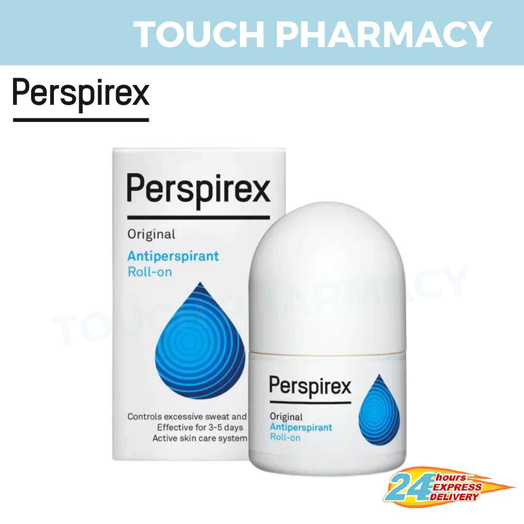PERSPIREX Roll On Antiperspirant Deodorant 20ML - ORIGINAL | Lazada