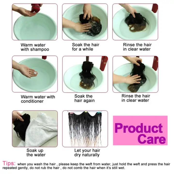 3 Bundles Brazilian Deep Wave Human Hair Weave Bundles 300g For