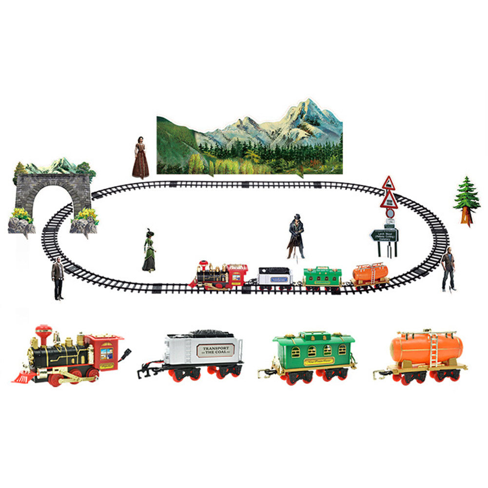 remote control train set with smoke