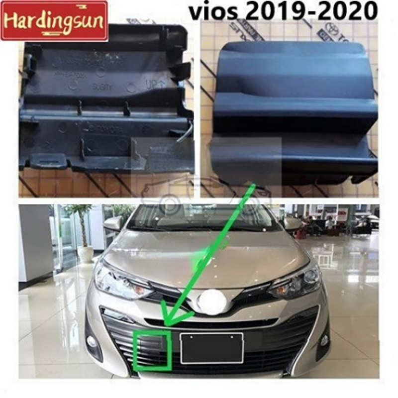 Hardingsun front bumper towing hook cover / towing cover / hook cover for toyota vios 2019 2020 gen4