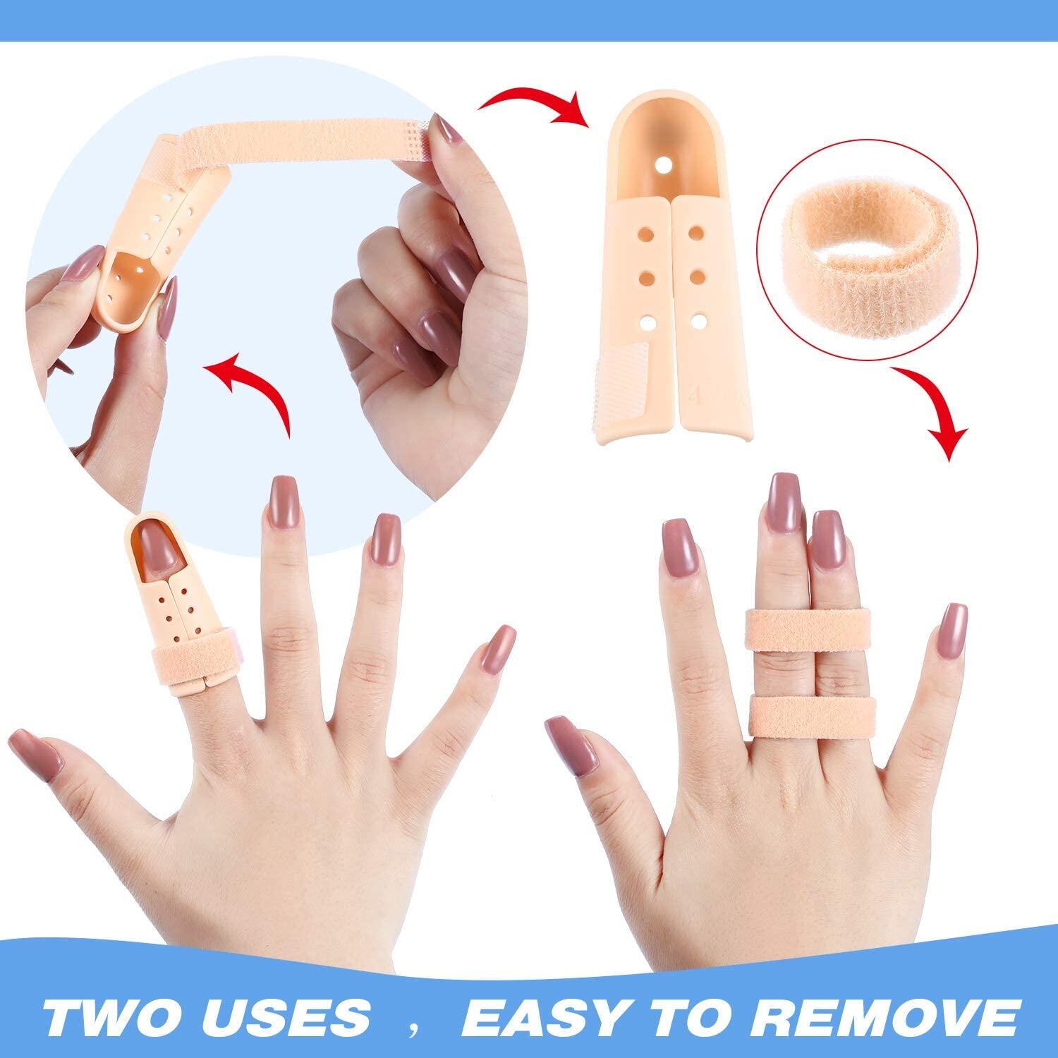 Basketball Adjustable Brace Joint Immobilizer Protection Mallet Support Finger
