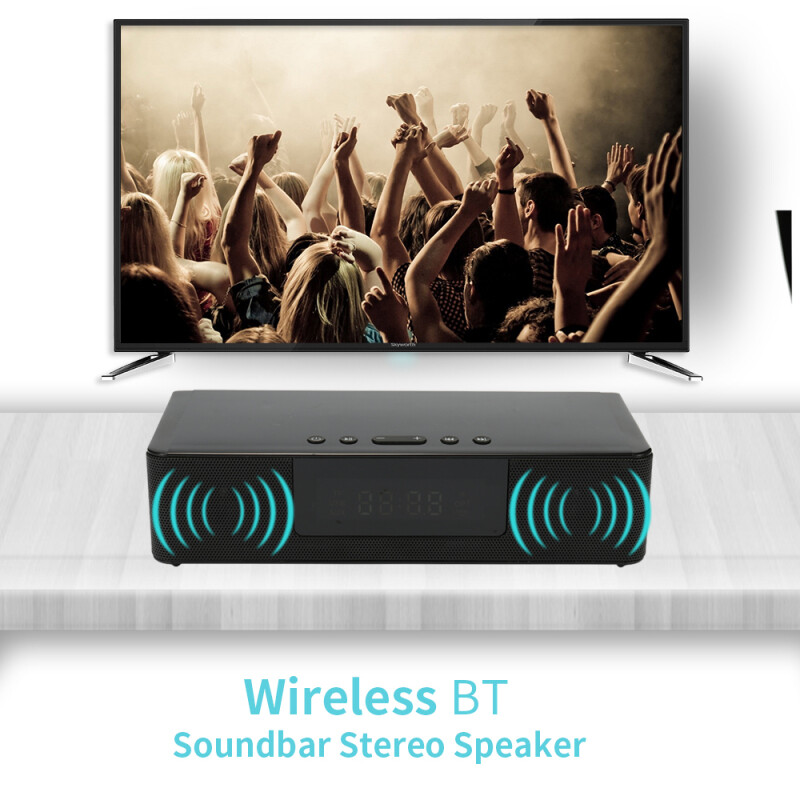 Xuechur wireless Bluetooth speaker for computer speaker with wireless charging clock speaker