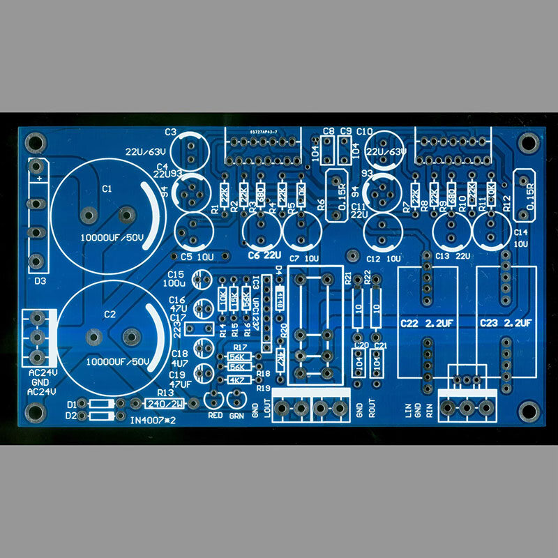 TDA7293 tda7294 kênh đôi với loa bảo vệ PCB trống Hội Đồng Quản Trị