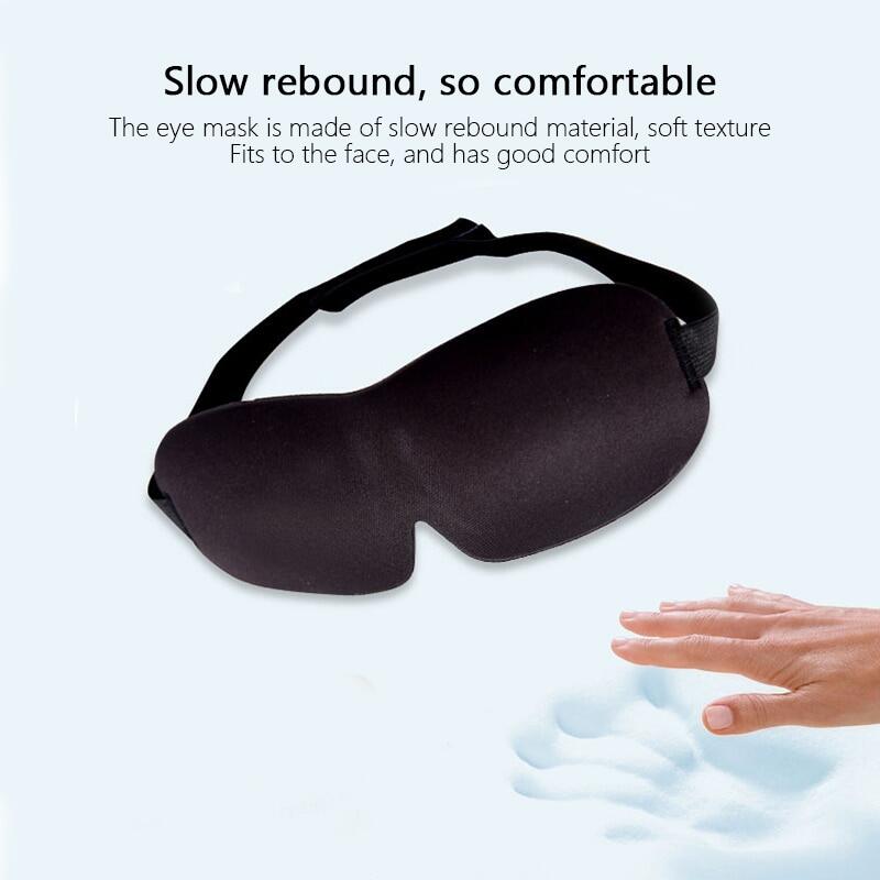 1pcs 3d Sleep Mask Natural Sleeping Eye Mask Eyeshade Cover Shade Eye