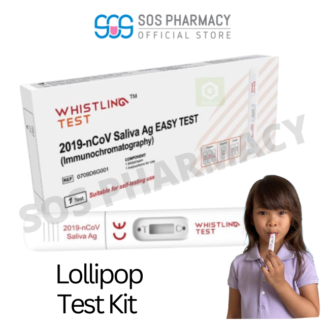 Whistling Lollipop Test Kit 1'S/Eagle Bio Covid-19 Saliva Ag Kit ...