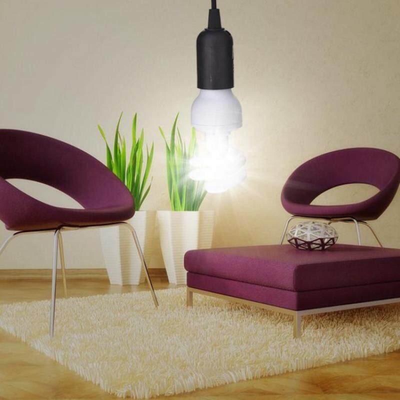 Giá Đỡ Đèn Vít E27 Với Cáp Và Công Tắc Đen