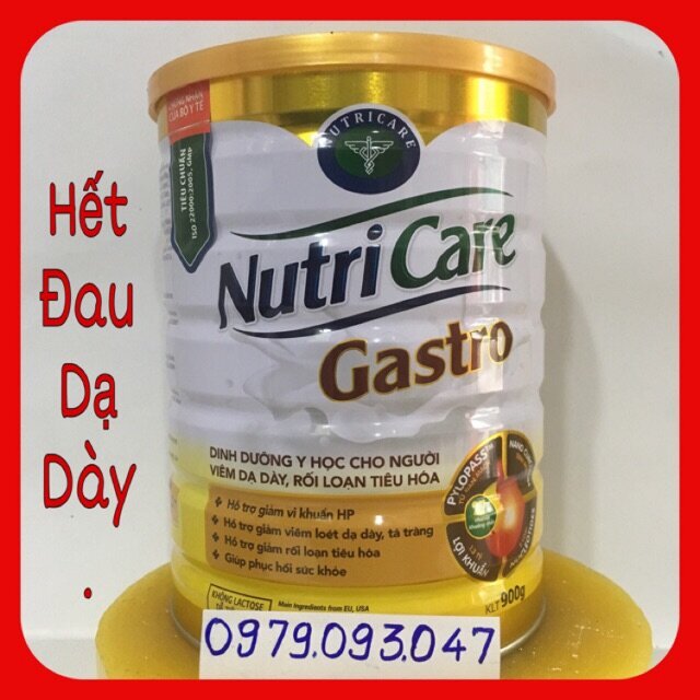 Sữa NutriCare Gastro-400g ( dd y học cho người viêm dạ dày và rối loạn tiêu hóa ) date: 5/ 2025