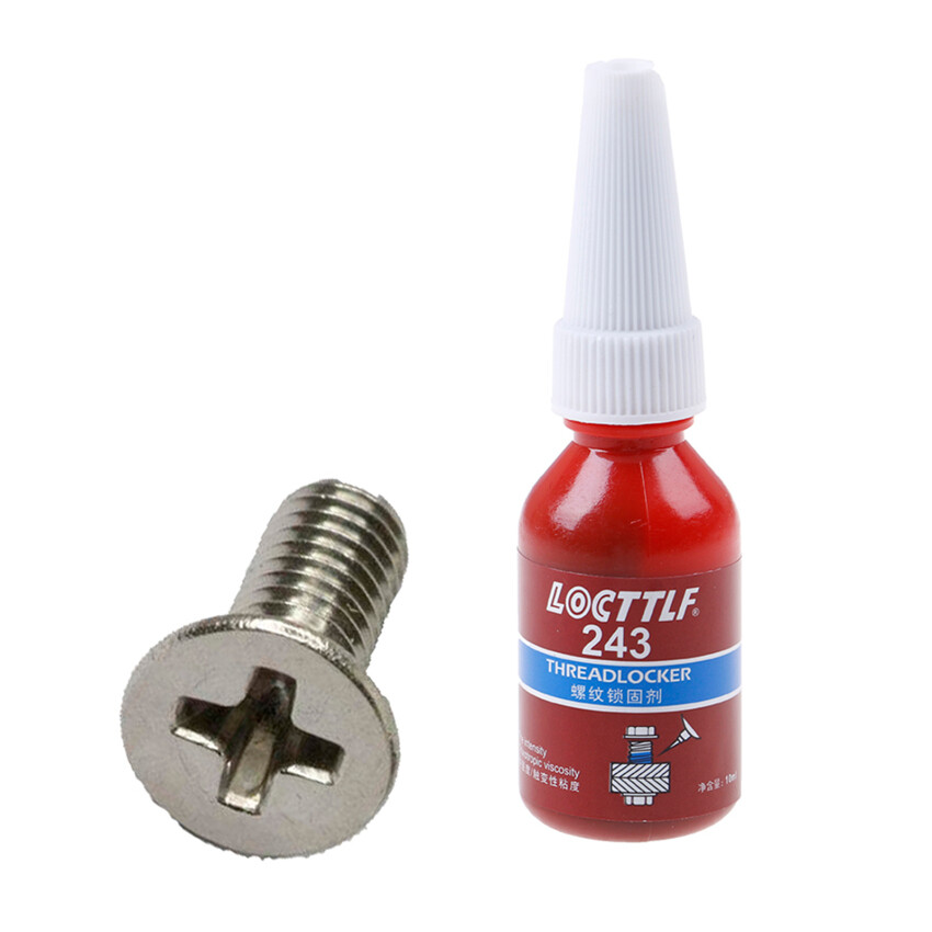 1pc 10ml Screw Glue Thread Locking Agent Anaerobic Adhesive 243 Glue Oil Resistance Fast Curing For All Kinds Of Metal Thread