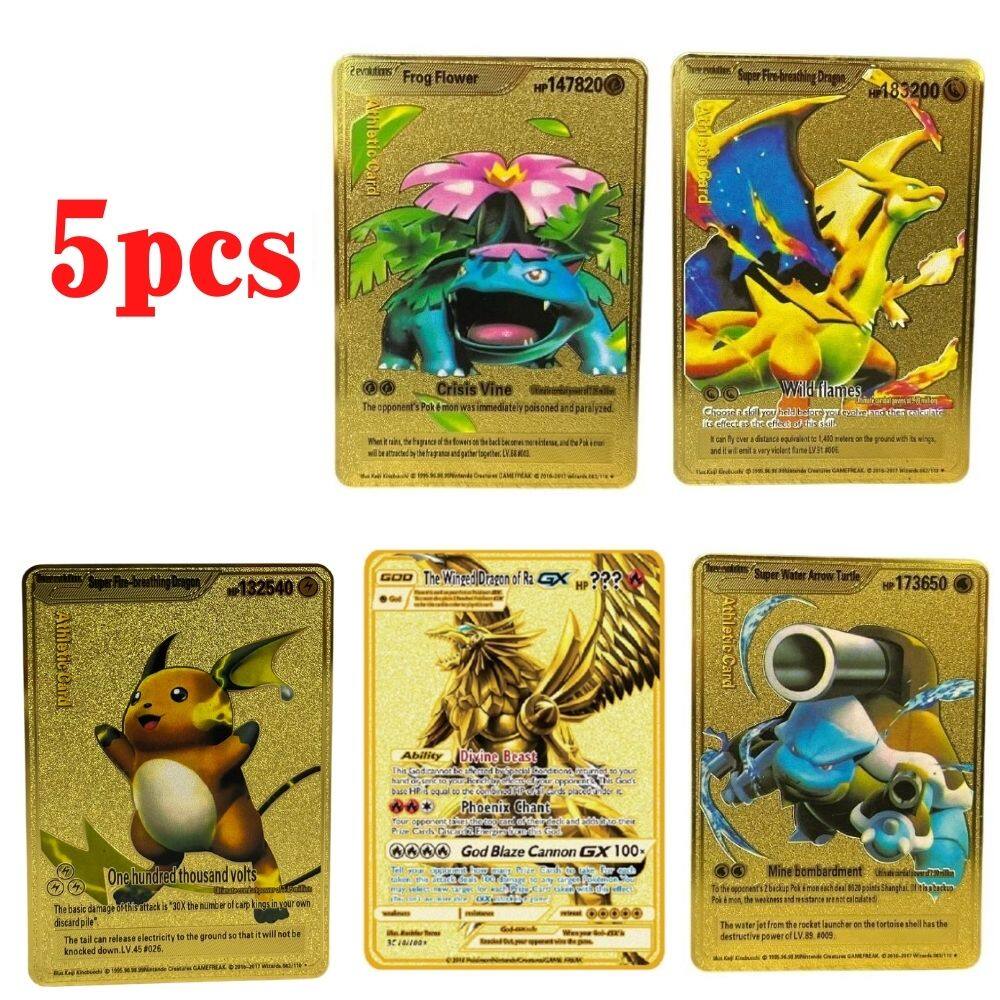 183200Point PS Raichu Pokemon Gold Metal Super Card Blastoise