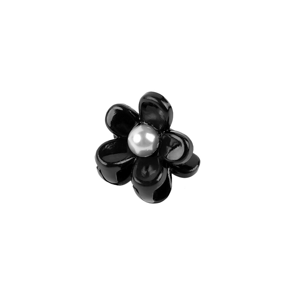Lovely Mini Flower Pearl Small Grab Clip Korean Ins Style Sweet Barrette All-match Side Bangs Hairpin for Girls