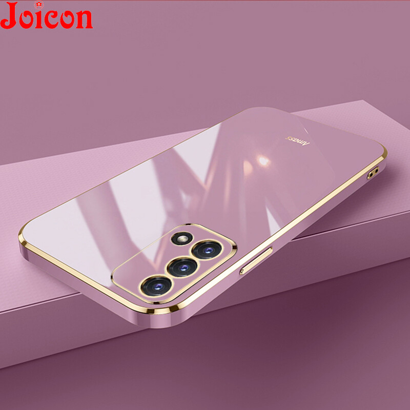 Phone Case for OPPO A95 4G Phone Case A98 A78 A58 5G/A78 A96 A76 A74 A57 A77S A17 A18 4G Case Luxury New Straight Edge Electroplate Casing Camera Protection Shockproof Anti-dirt Back Cover