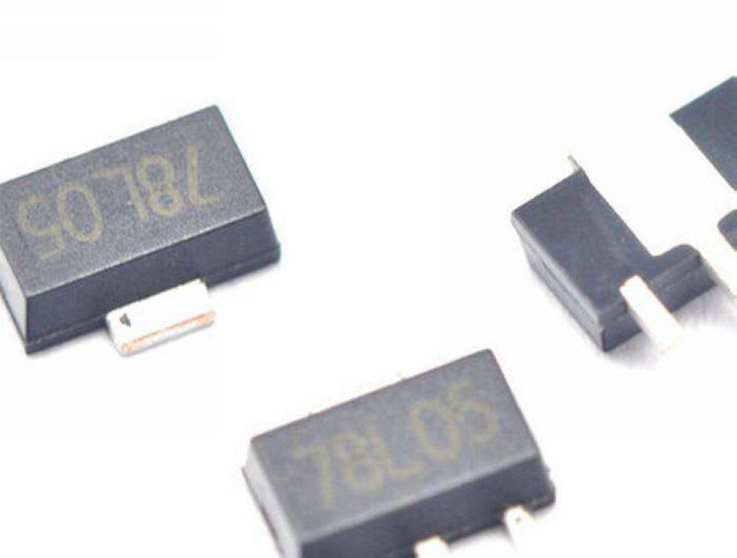20pcs l78l05acutr 78l05 5v sot-89 regulators transistor smd transistor