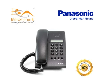 PANASONIC KX-T7703 CALLER ID DISPLAY SINGLE LINE PHONE OFFICE HOME TELEPHONE (BLACK) | BILLIONMARK