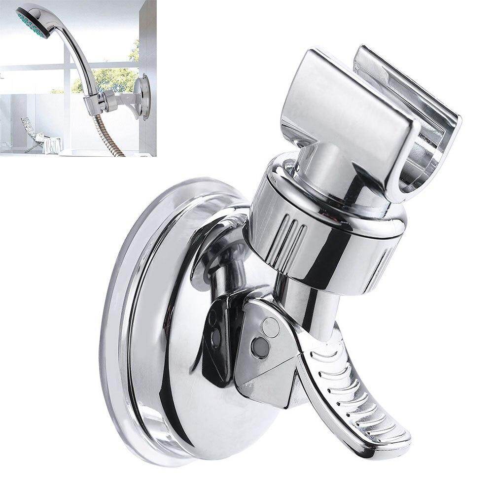 Everso Adjustable Shower Holder Cup Suction Holder Moving Bracket Elegant Shower Head Holder Bathroom Accessories Sets